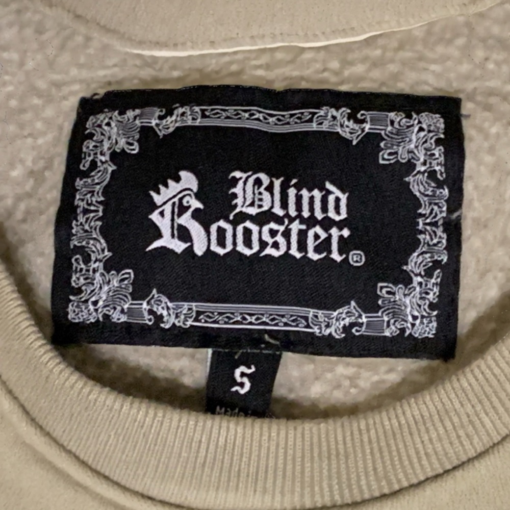 Blind Rooster - Good Vibes Sweatshirt - Size Small - Picture 5 of 7